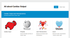 Desktop Screenshot of cardiacoutput.org